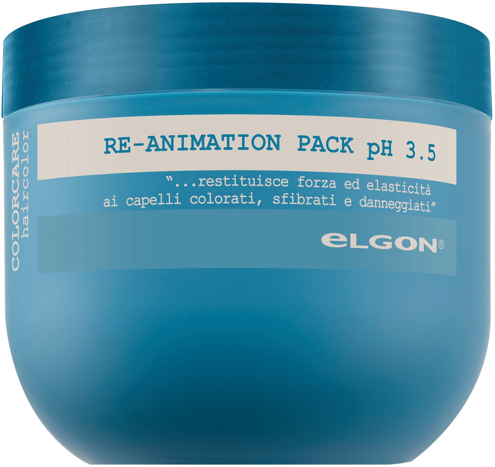 Восстанавливающая маска для окрашенных и осветленных волос Elgon Colorcare Re-Animation Pack, 300 мл