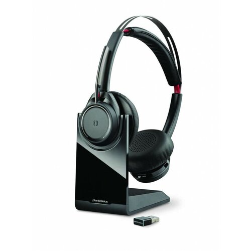 Plantronics Voyager Focus UC Bluetooth беспроводная гарнитура (B825, ANC, адаптер BT600, USB-A)