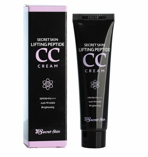 CC-крем подтягивающий пептидный [Secret Skin] Lifting Peptide CC Cream SPF50+ PA+++