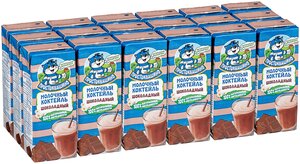 Молочный коктейль Простоквашино ультрапастеризованный Шоколадный 2.5%