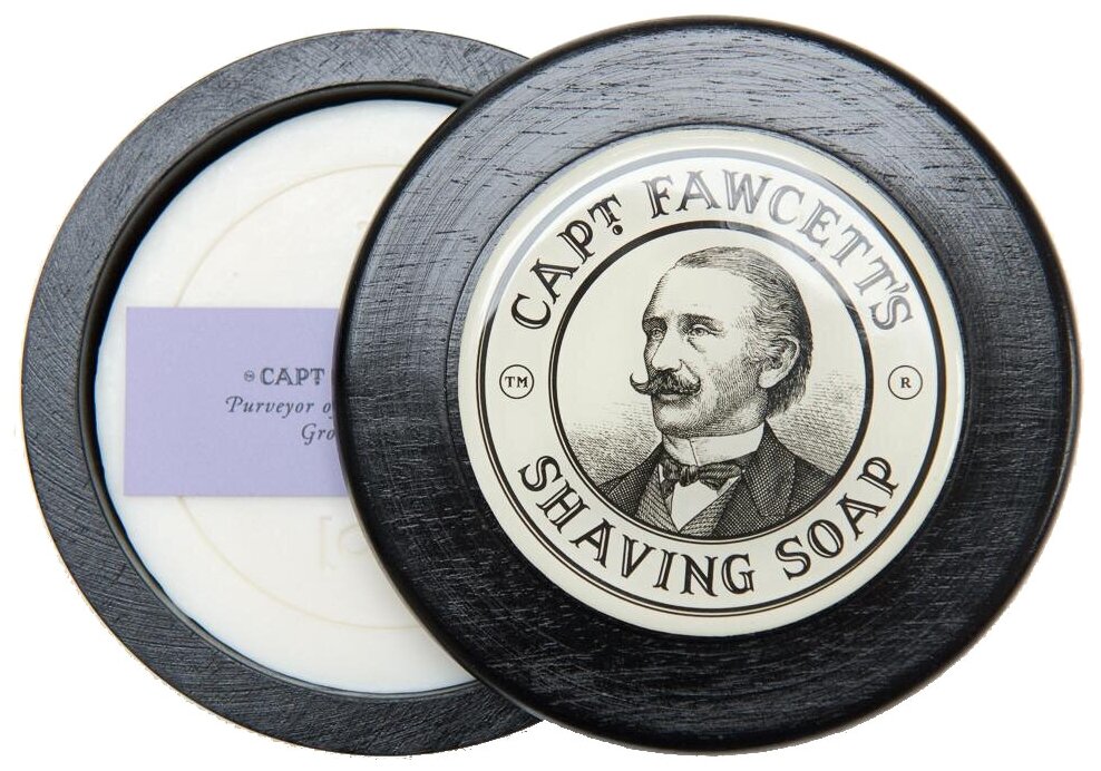 Мыло для бритья Captain Fawcett Luxurious Shaving Soap, 110 г