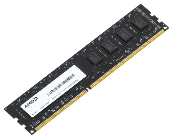 Оперативная память AMD Value 4 ГБ DDR3 DIMM CL40 R334G1339U1S-UO