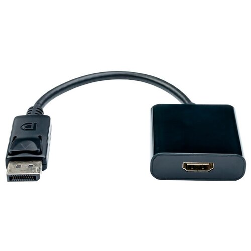 Atcom DisplayPort - HDMI (AT6852), 0.1 м, черный адаптер переходник mypads displayport м mini displayport f для передачи аудио видео сигнала черный