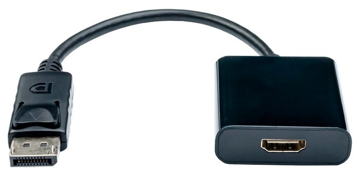 Atcom DisplayPort - HDMI (AT6852), 0.1 м, черный