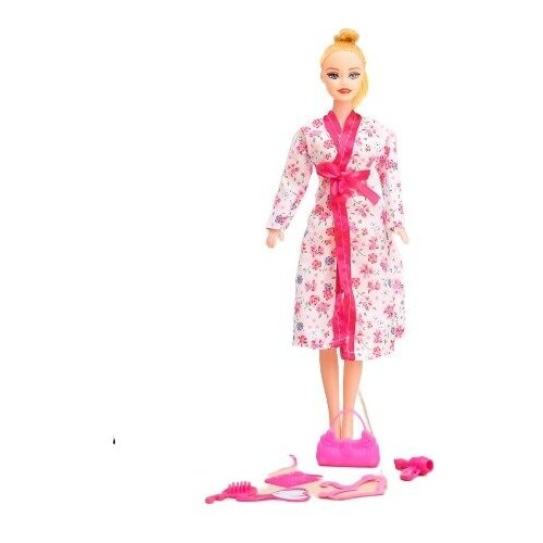 фото Кукла модель «вика», в халате с аксессуарами сима-ленд