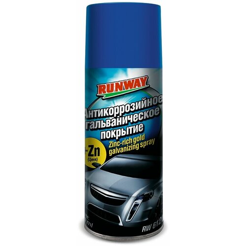 Антикоррозийное гальваническое покрытие450 мл аэрозоль RUNWAY RW6120 2680₽