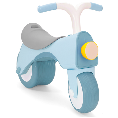 Купить Детская каталка-толокар Arolo 3в1 с безопасными колесами, встроенной музыкой и фонарем, цвет синий