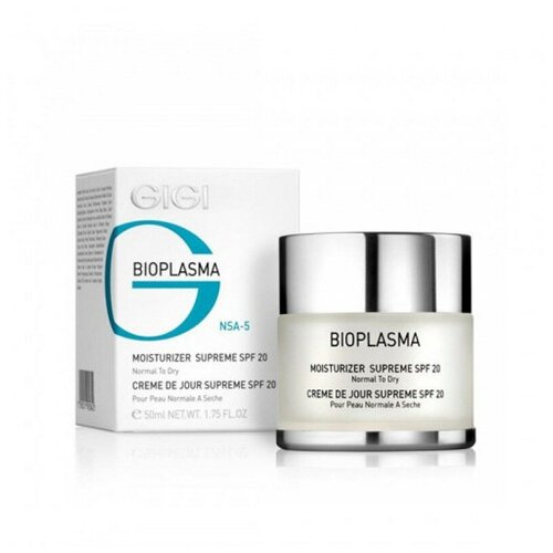 Крем GIGI увлажняющий для нормальной и сухой кожи - Bioplasma Moisturizer supreme SPF20 normal to dry (Bioplasma)