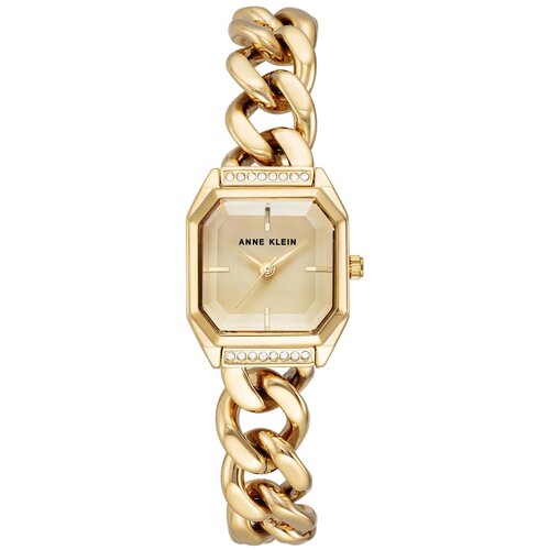 Женские американские наручные часы Anne Klein Chain Reaction 4002CHGB с гарантией