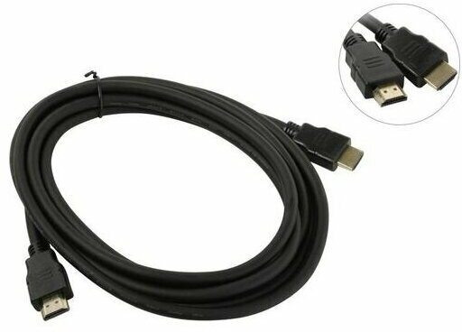 Exegate Кабель HDMI2.0 ExeGate EX-CC-HDMI2-5.0, позолоченные контакты (5.0м) (oem)