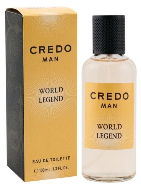 Туалетная вода мужская CREDO MAN World Legend, 100 мл 9498390