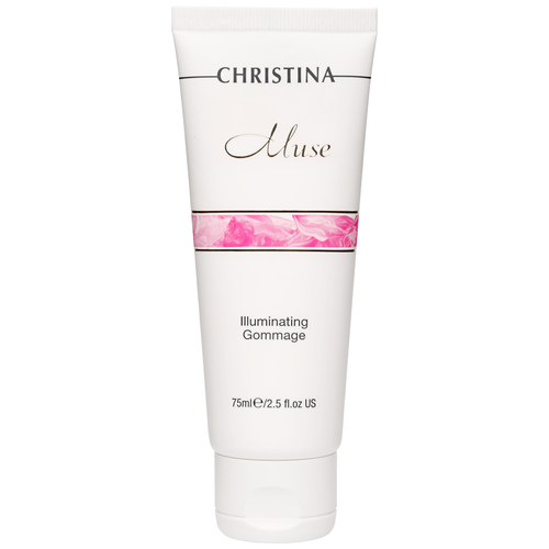 Christina гоммаж Muse Illuminating Gommage, 75 мл christina пилинг гоммаж peeling gommage with vitamin e 250 мл