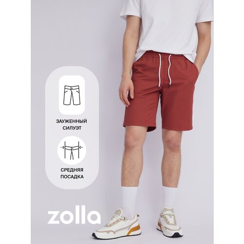 Шорты Zolla, размер 38, розовый шорты zolla размер 38 коричневый