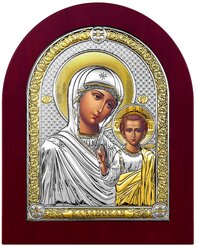 Икона Божией Матери Казанская 6391/WO, 11.9х14.4 см