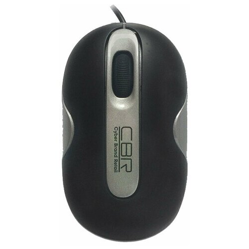 Мышь CBR CM 200 Grey USB, черный/серый