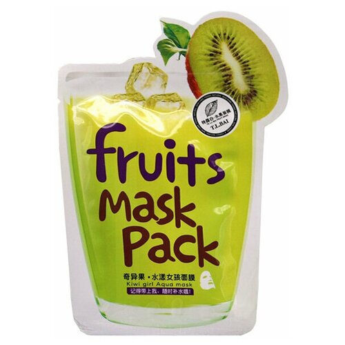 Маска для лица T.L.BAI Fruits Mask Pack Kiwi 25 г