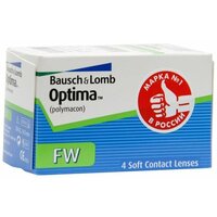 Контактные линзы Bausch & Lomb Optima FW, 4 шт., R 8,4, D -3,5