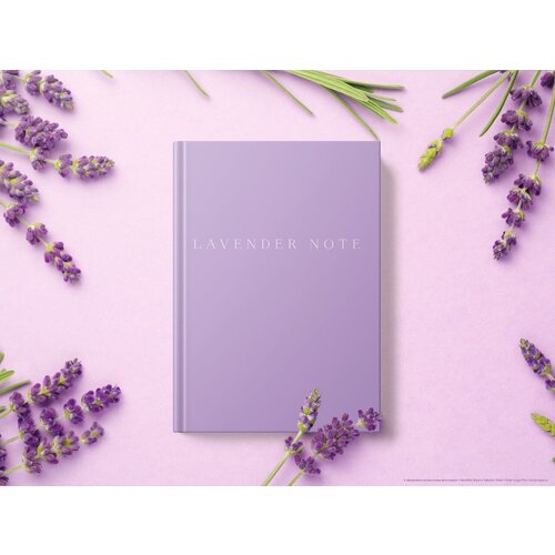 Блокнот ЭКСМО Lavender Note A5, 96 листов