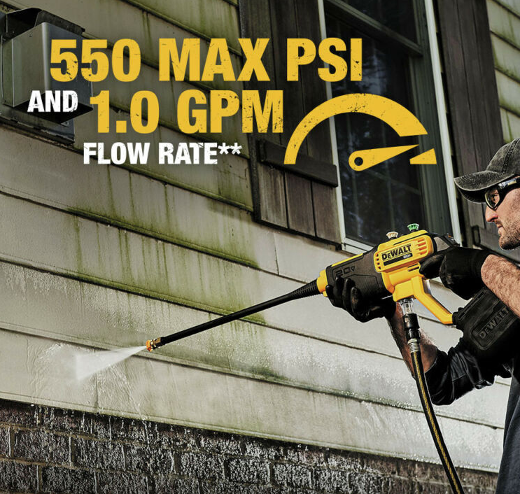 Мойка высокого давления DeWalt dcpw550 - фотография № 4