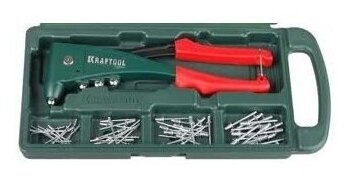 KRAFTOOL X-5F заклепочник с функцией FIX (удержание заклепки) в кейсе - фотография № 13