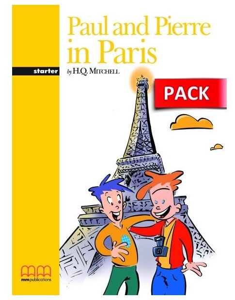 Книга Graded Readers Starter: Paul and Pierre in Paris PACK - фото №1