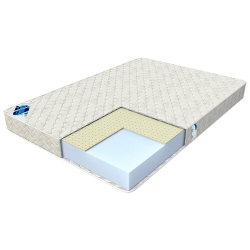 фото Матрас dimax практик чип ролл 14 латекс, 180x185 см, белый