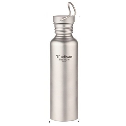 фото Спортивная бутылка, титановая со скобой 750 мл., без бренда