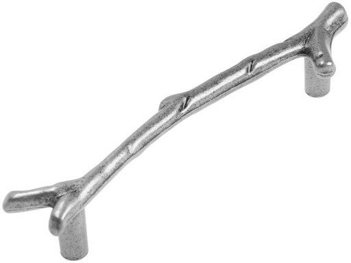 Ручка-скоба CAPPIO "Ветка" RSC009, м/о 96 мм, цвет старинное серебро