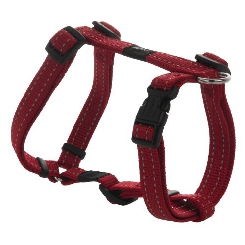 Шлейка Rogz Classic Harness M (SJ11), обхват шеи 40 см, красный, M