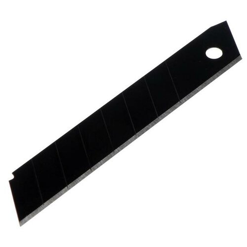 лезвия для ножей тундра трапециевидные 19 х 0 6 мм 10 шт Лезвия для ножей тундра, сегментированные, сталь SK5, 18 х 0.5 мм, 10 шт.