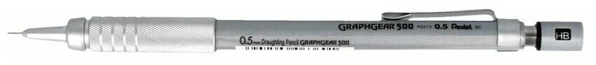 Карандаш автоматический профессиональный Graphgear 500 0,5 мм, Pentel