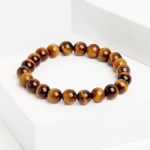 фото Браслет из камня тигровый глаз 17см kaurcaje