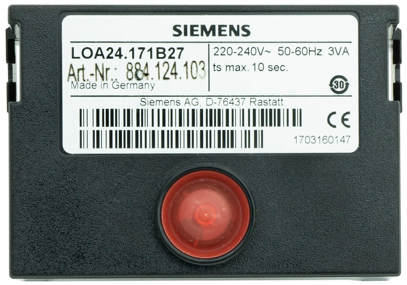 Zip-kotly/ Блок управления горением Siemens LOA24.171B27 / арт. 7747007988 39821750 35600820 / Германия