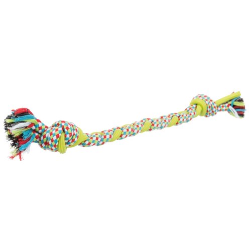 фото Игрушка веревка, хлопок / tpr, 50 см trixie