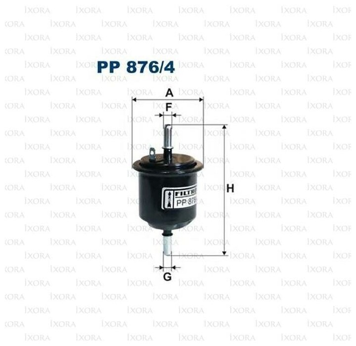 SAKURA фильтр топливный FC1203