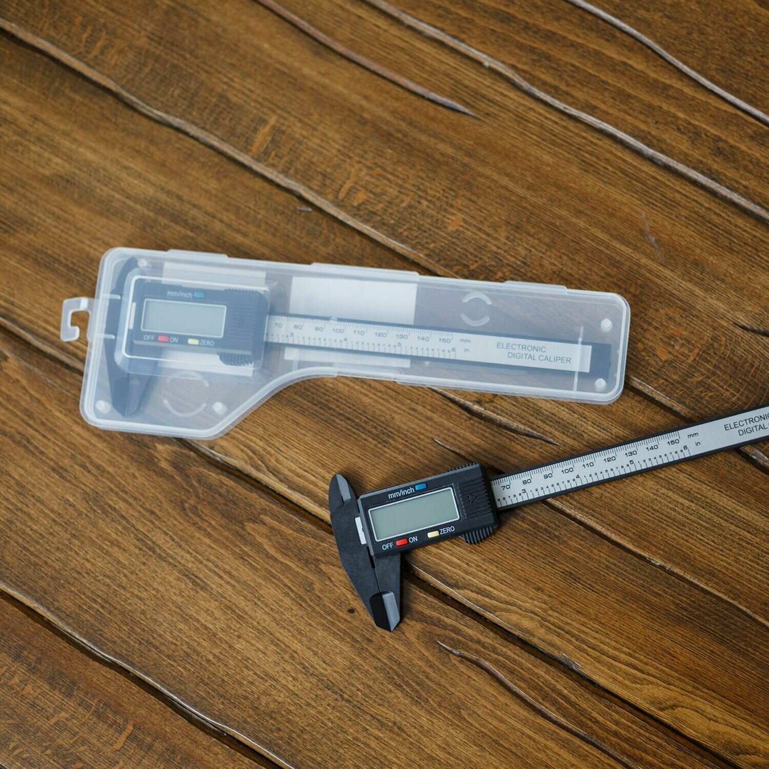 Штангенциркуль, Глубиномер электронный цифровой 0.1 мм 0-150 мм - фотография № 7