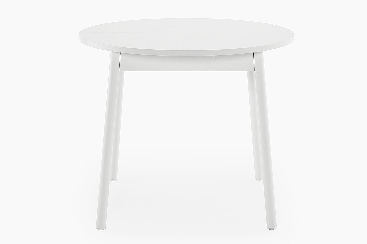 Стол обеденный Hoff Форли, 90(120)х75,5х90 см, цвет белый