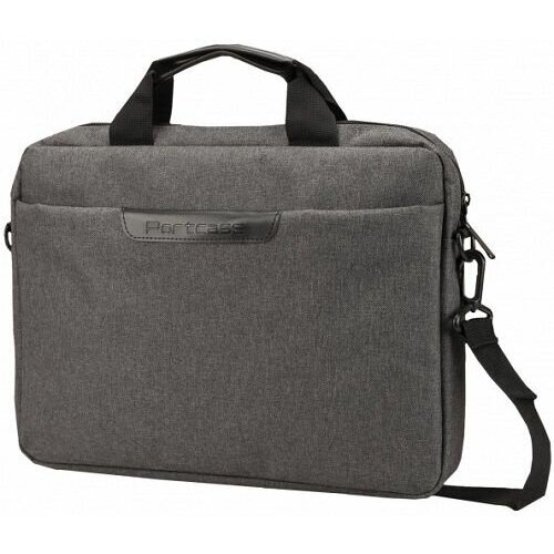 Сумка PortCase KCB-164Grey 14, нейлон, серая