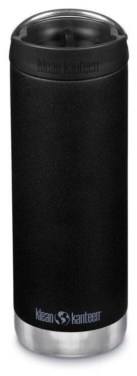 Термокружка Klean Kanteen TKWide Cafe Cap 16oz (473 мл) Black - фотография № 1