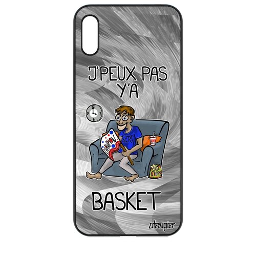 фото Чехол на honor 8a, "не могу - смотрю баскетбол!" спорт карикатура utaupia