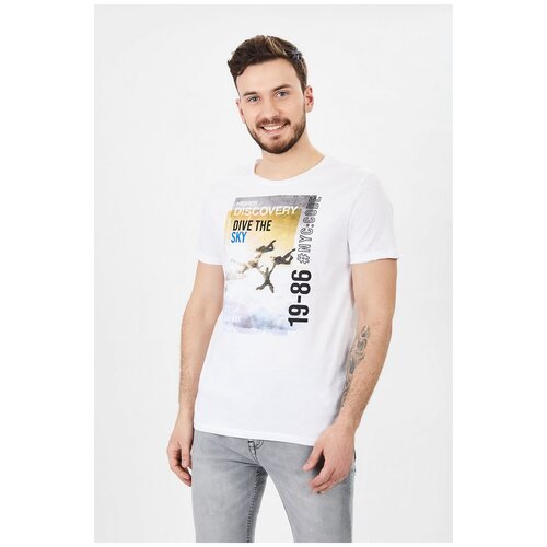 фото Футболка baon b731046 размер xxl, white