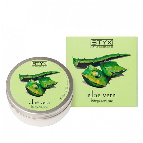 styx beauty sarum intensive лифтинг сыворотка с алоэ вера 30 мл STYX Крем для тела Aloe Vera, 200 мл