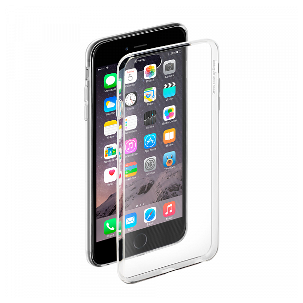 Накладка Deppa Gel Case для iPhone 6 Plus /6S Plus прозрачная