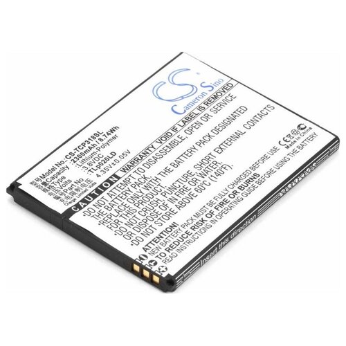 фото Аккумулятор для телефонов tcl p307l, p308l, p318l cameron sino