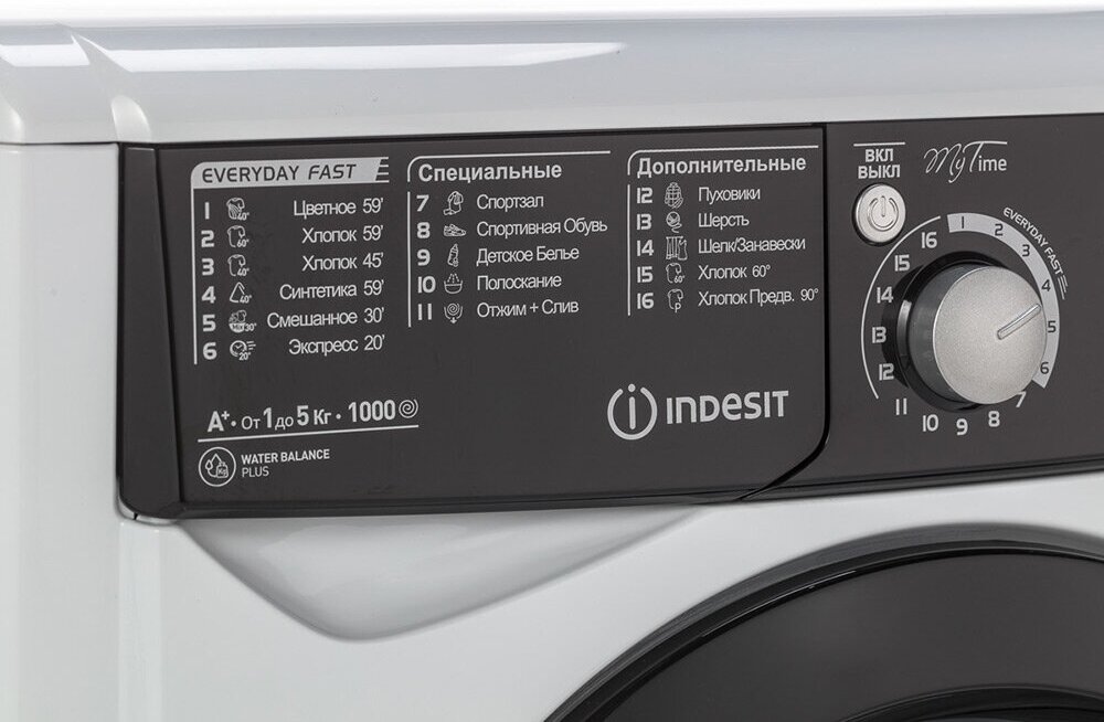 Стиральная машина Indesit EWSD 51031 BK CIS