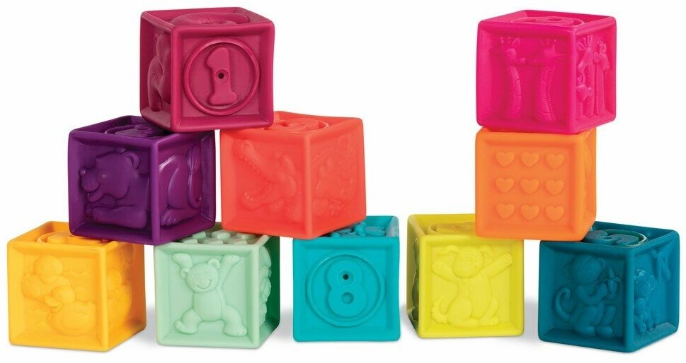 Кубики мягкие B.Toys (Battat)