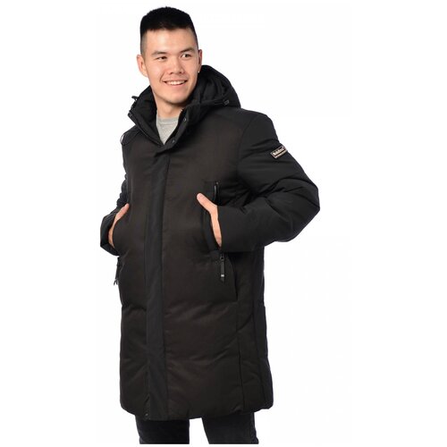 фото Зимняя куртка мужская malidinu 21002 (черный 101/52)