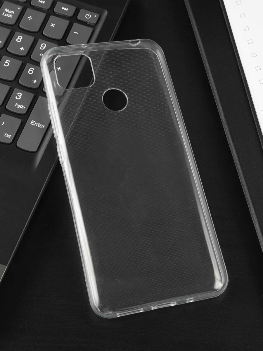 Чехол-крышка RedLine для Xiaomi 9C, силикон, прозрачный - фото №4