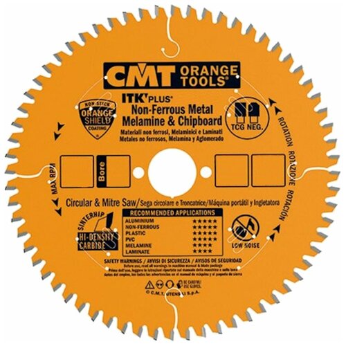 CMT Диск пильный по алюминию 305x2.8 2.0x30 Z96 TCG NEG -6 276.305.96M cmt диск пильный 305x30x3 2 2 5 6 tcg z 96 297 096 13m