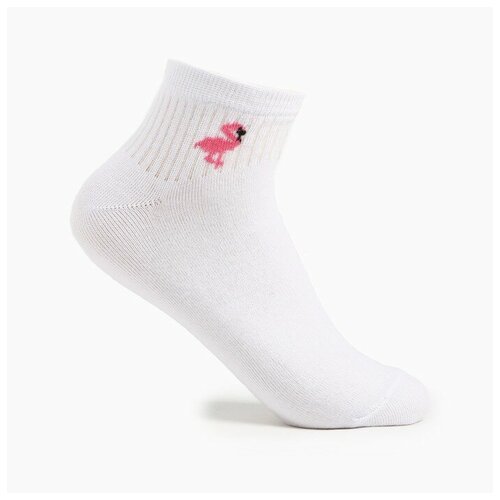 Носки Tekko, размер 36/39, белый носки женские красная ветка фламинго 36 39 мл